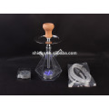 cachimbo de plástico portátil barato shisha com LED